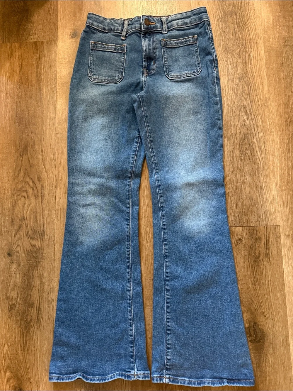 GAP Kids High Rise '70s Flare Jeans Size 14